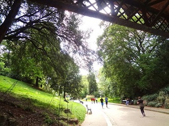 ビュット・ショーモン公園　Parc des Buttes-Chaumont