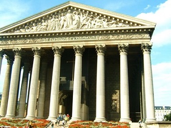 マドレーヌ教会　Église de la Madeleine