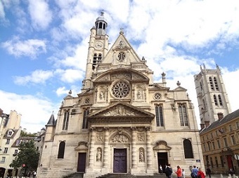 サンテティエンヌ=デュ=モン教会　Église Saint-Étienne-du-Mont de Paris